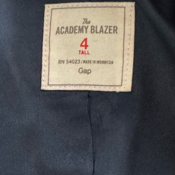 GAP the Academy Blazer Vamp Red size 4 Tall - Picture 7 of 7